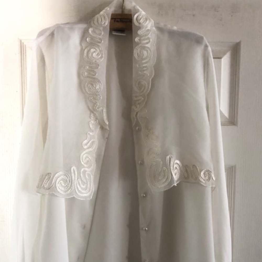 White Long Sleeve Blouse